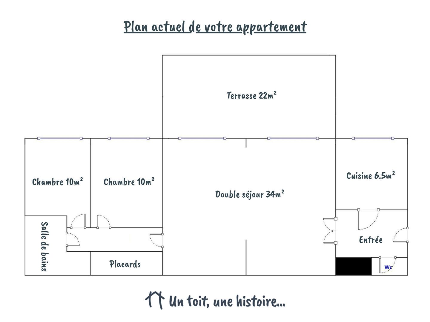 appartement 4 Pièces en vente sur COURBEVOIE (92400)