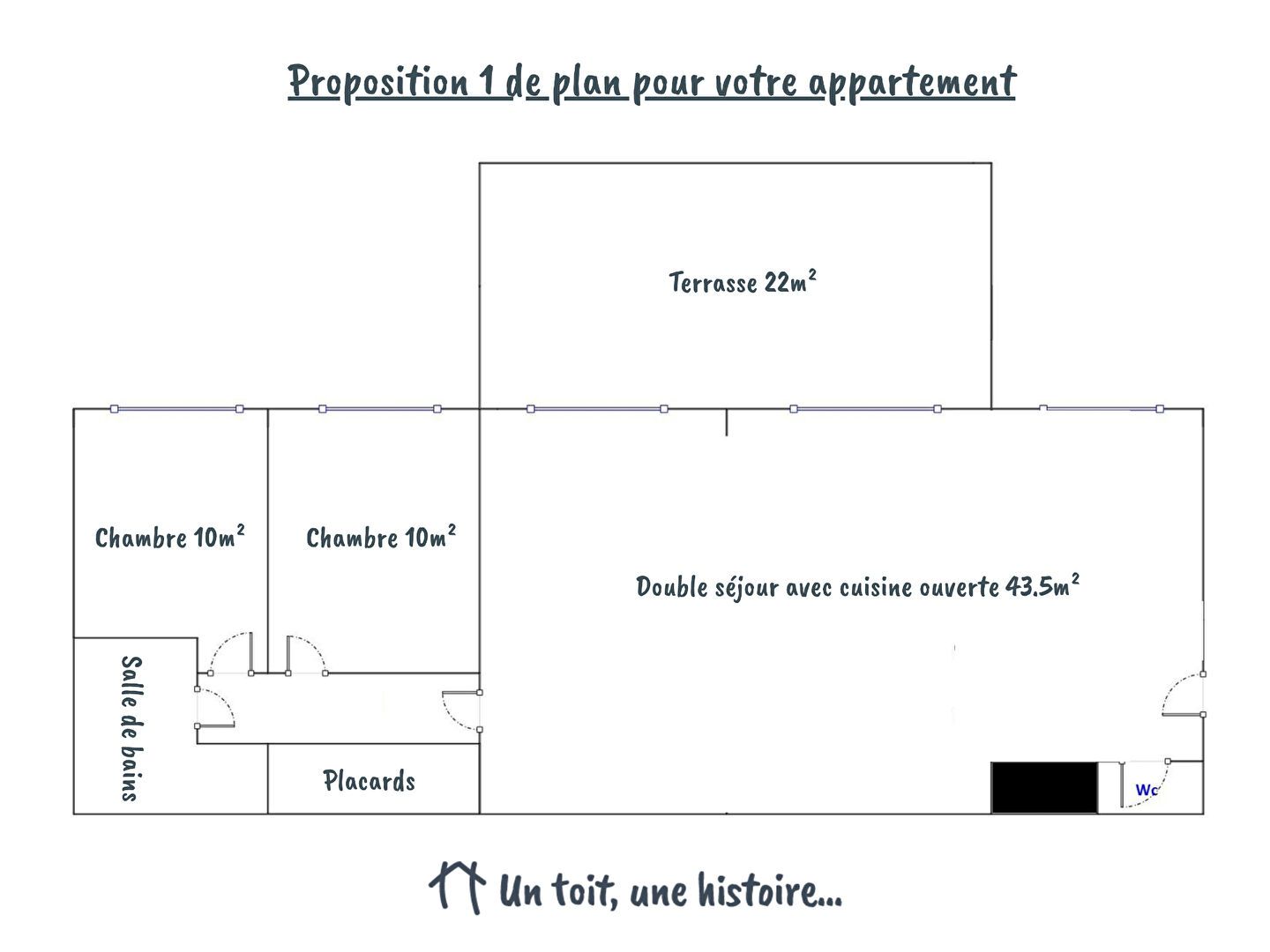 appartement 4 Pièces en vente sur COURBEVOIE (92400)