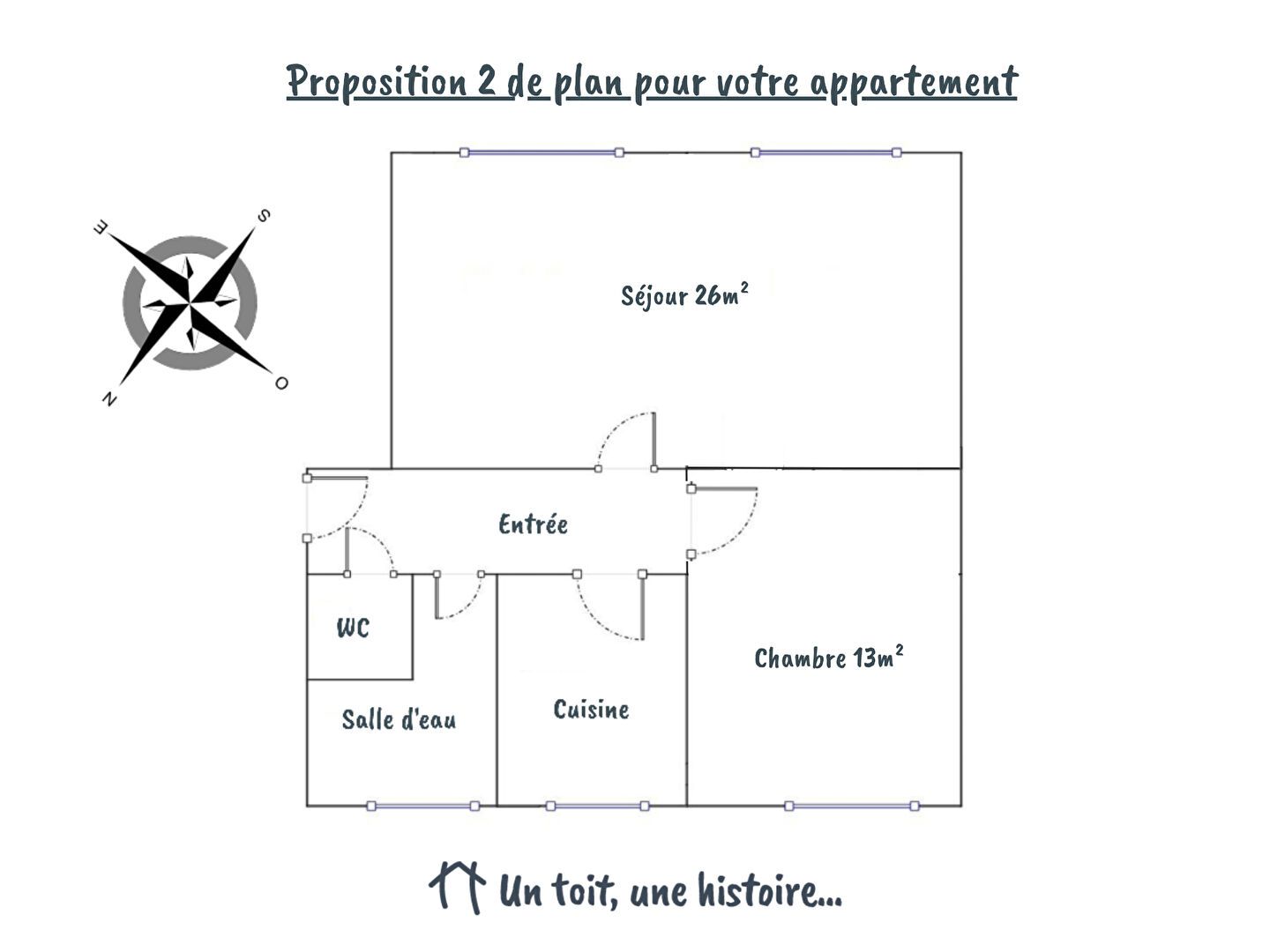 appartement 3 Pièces en vente sur COURBEVOIE (92400)