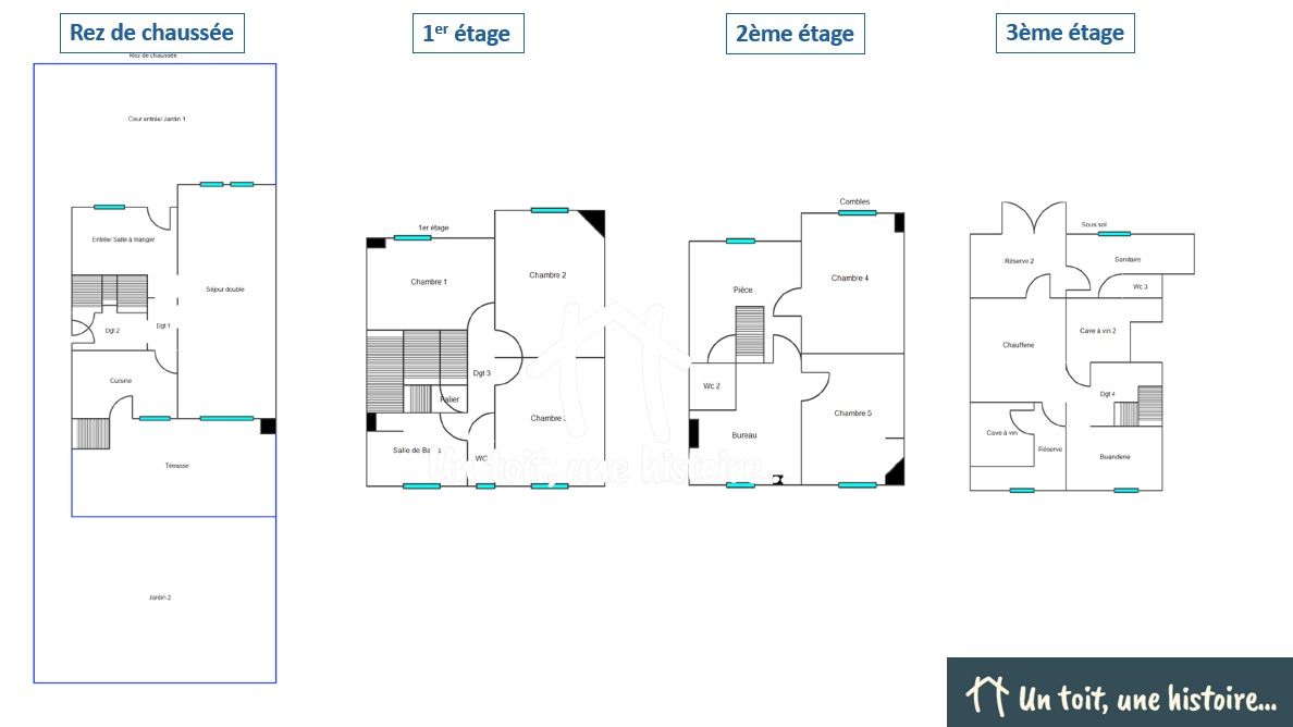 maison 7 Pièces en vente sur COURBEVOIE (92400)